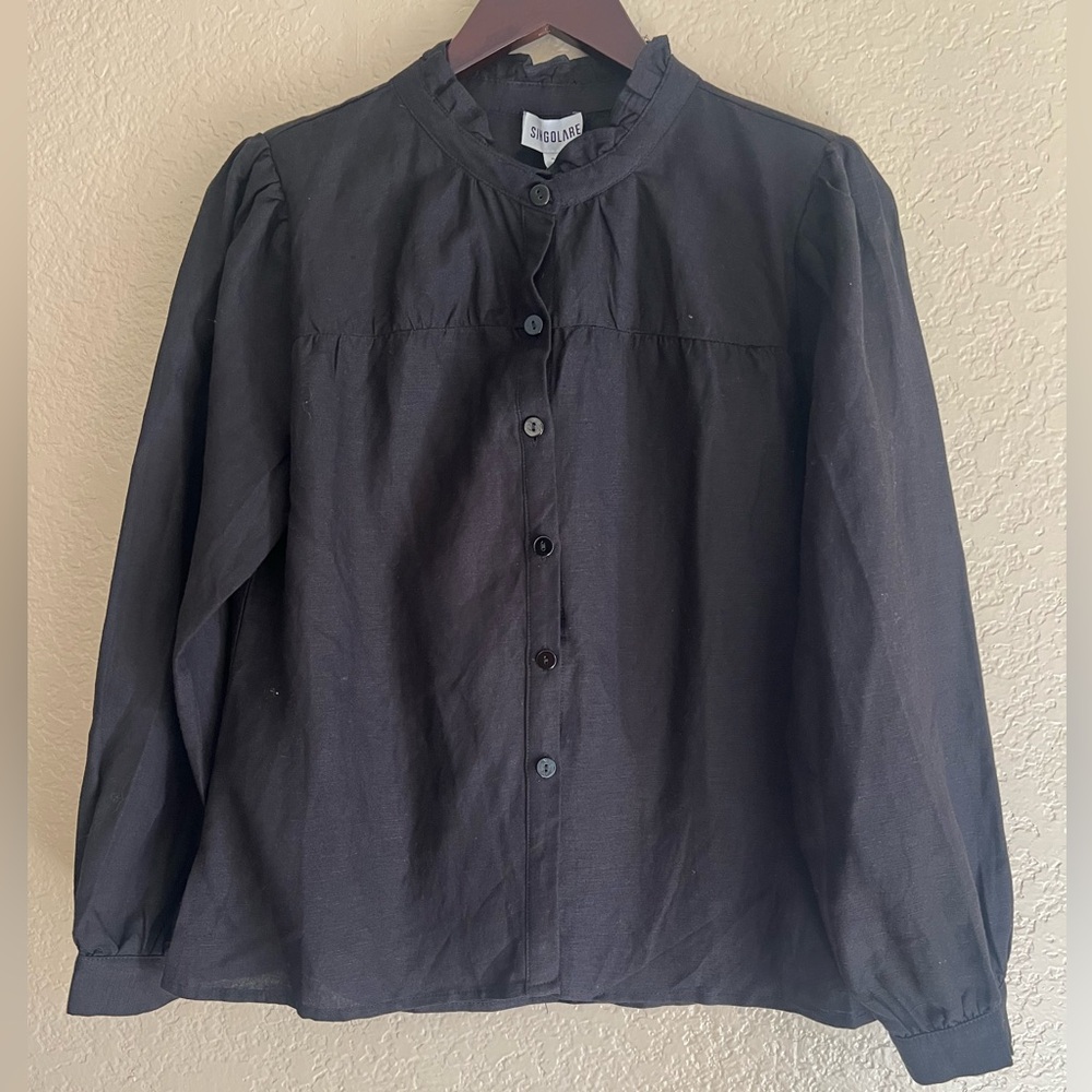 Singolare Button Down Stardust‎ Blouse Top